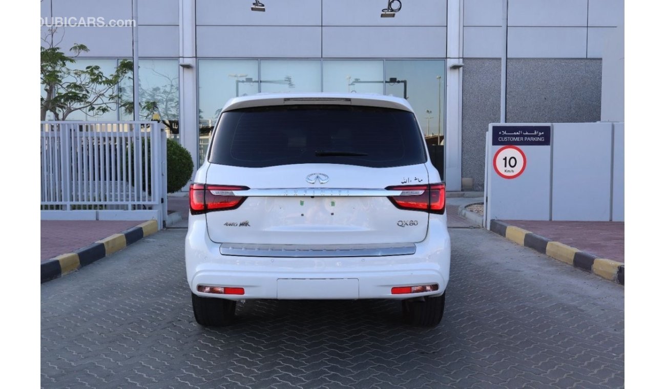 Infiniti QX80 Luxe 7st GCC