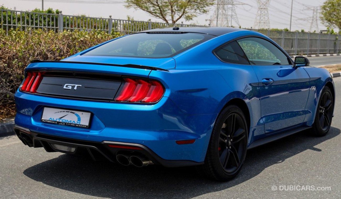 فورد موستانج 2020 GT بلاك إيديشن, 5.0, V8 ,عداد رقمي,3 سنوات أو 100K كم ضمان+K60كم صيانة @ الطاير