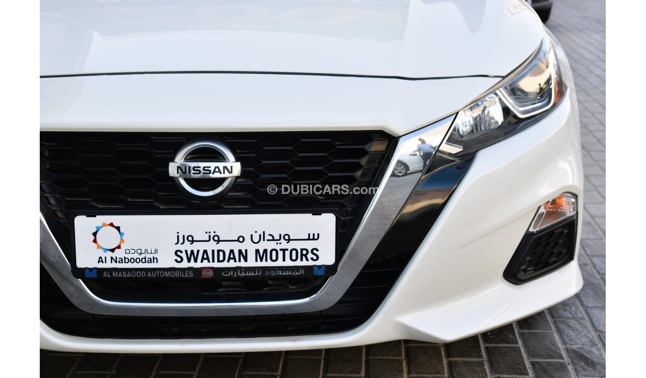 Nissan Altima AED 1039 PM 2.5L S 2020 GCC DEALER WARRANTY