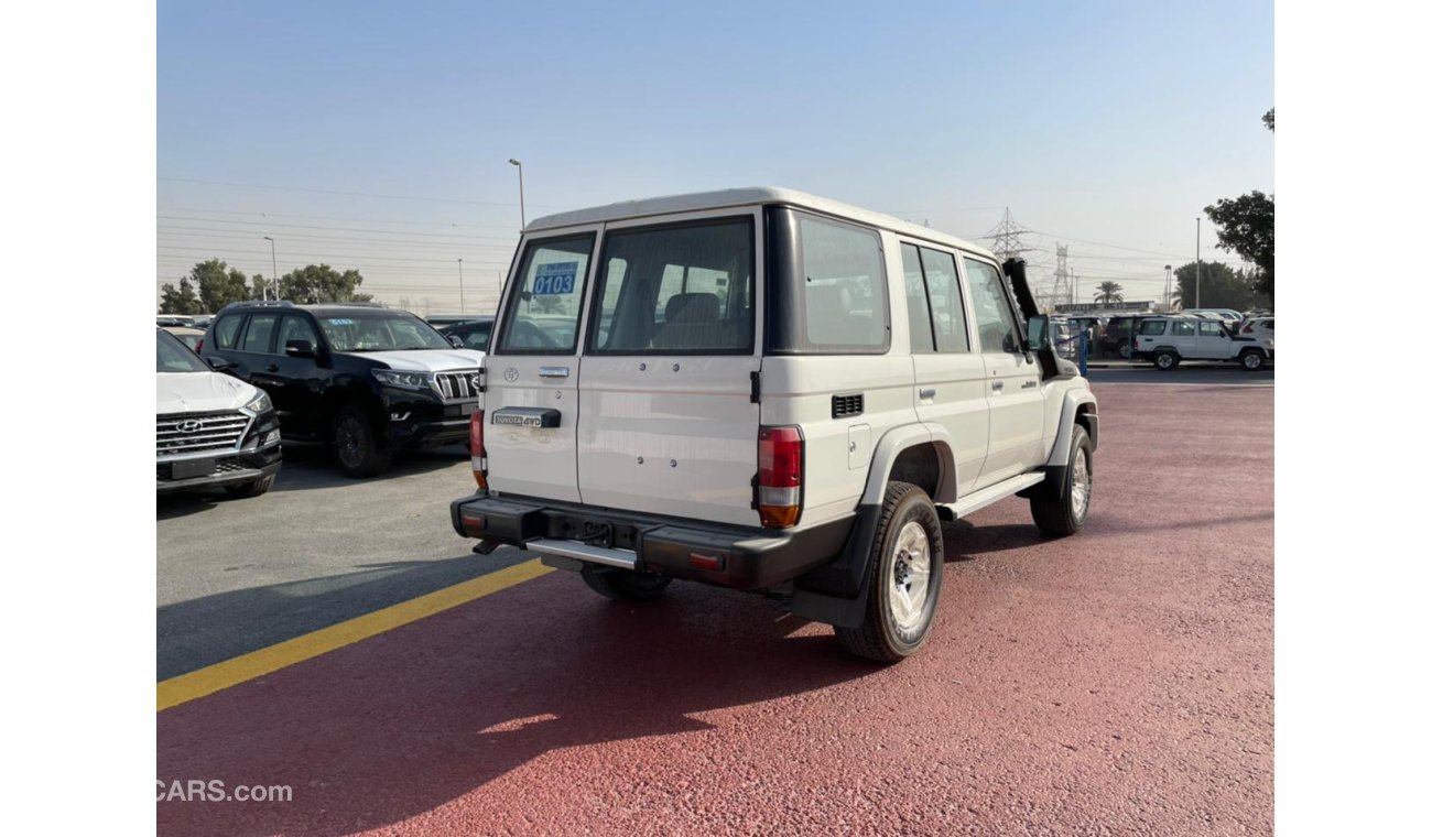 Toyota Land Cruiser Hard Top HARDTOP 2020 MODEL, 5 DOORS, MANUAL, 4WD, WHITE COLOR