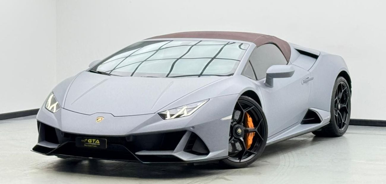 لامبورغيني هوراكان ايفو سبايدر 2023 Lamborghini Huracan EVO Spyder, 2027 Lamborghini Warranty, Very Low Km, Fully Loaded, GCC