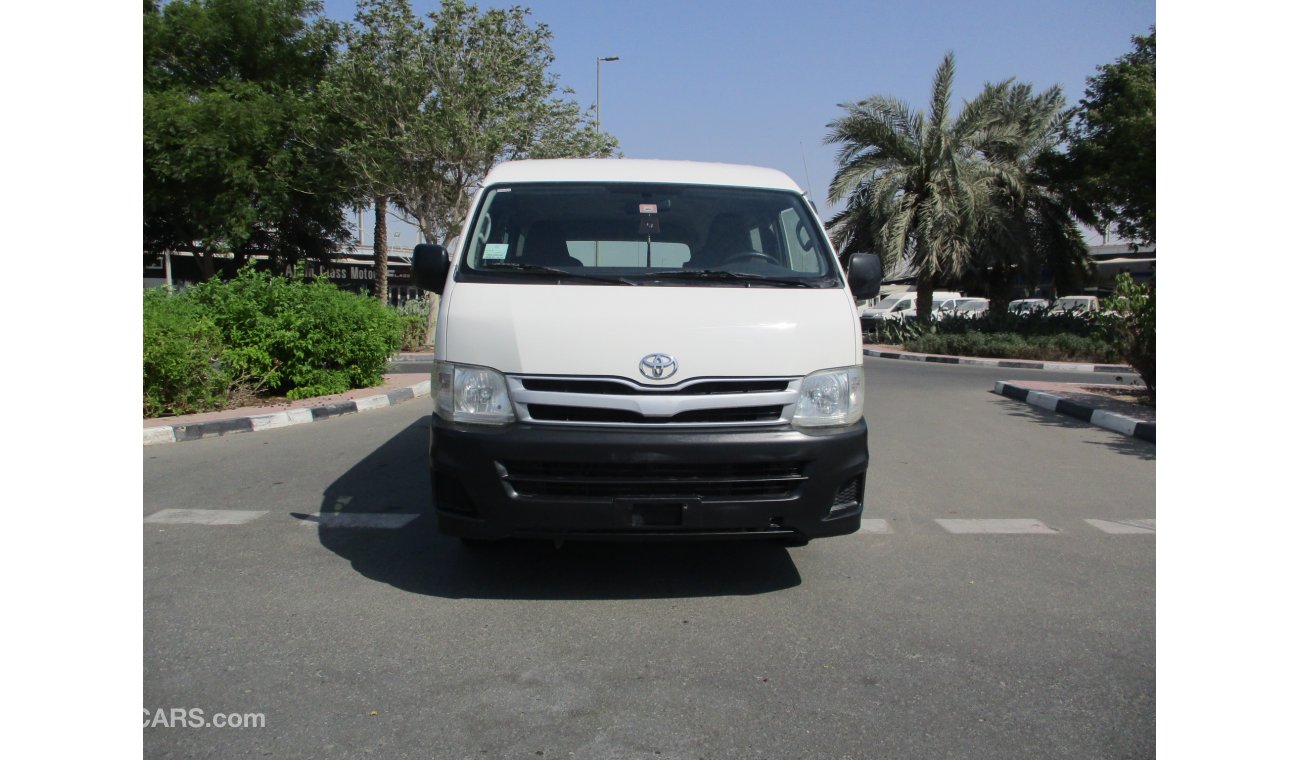 Toyota Hiace 2013 MID ROOF 15 PASSENGER 2013 GULF , ACCIDENT FREE