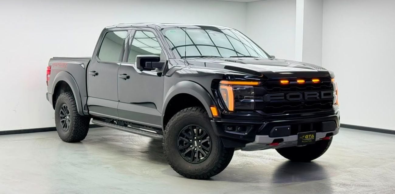 Ford F-150 RAPTOR CREW CAB MID 2024 Ford F-150 Raptor, Ford Warranty+Service Contract, GCC Specs.