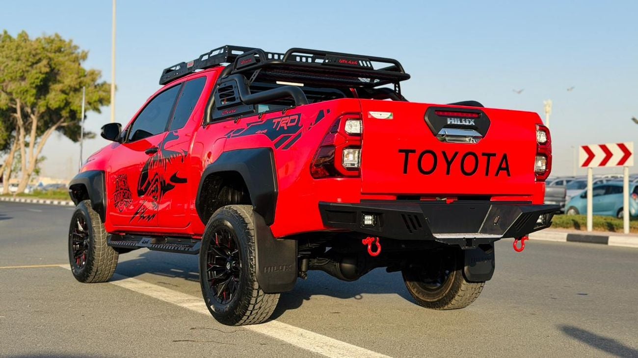 Toyota Hilux 2021 | 2.8L DIESEL | AT TRANSMISSION | RIGHT HAND DRIVE | SMART CAB | 4X4 HEAVY SPORTS BAR WITH BASK