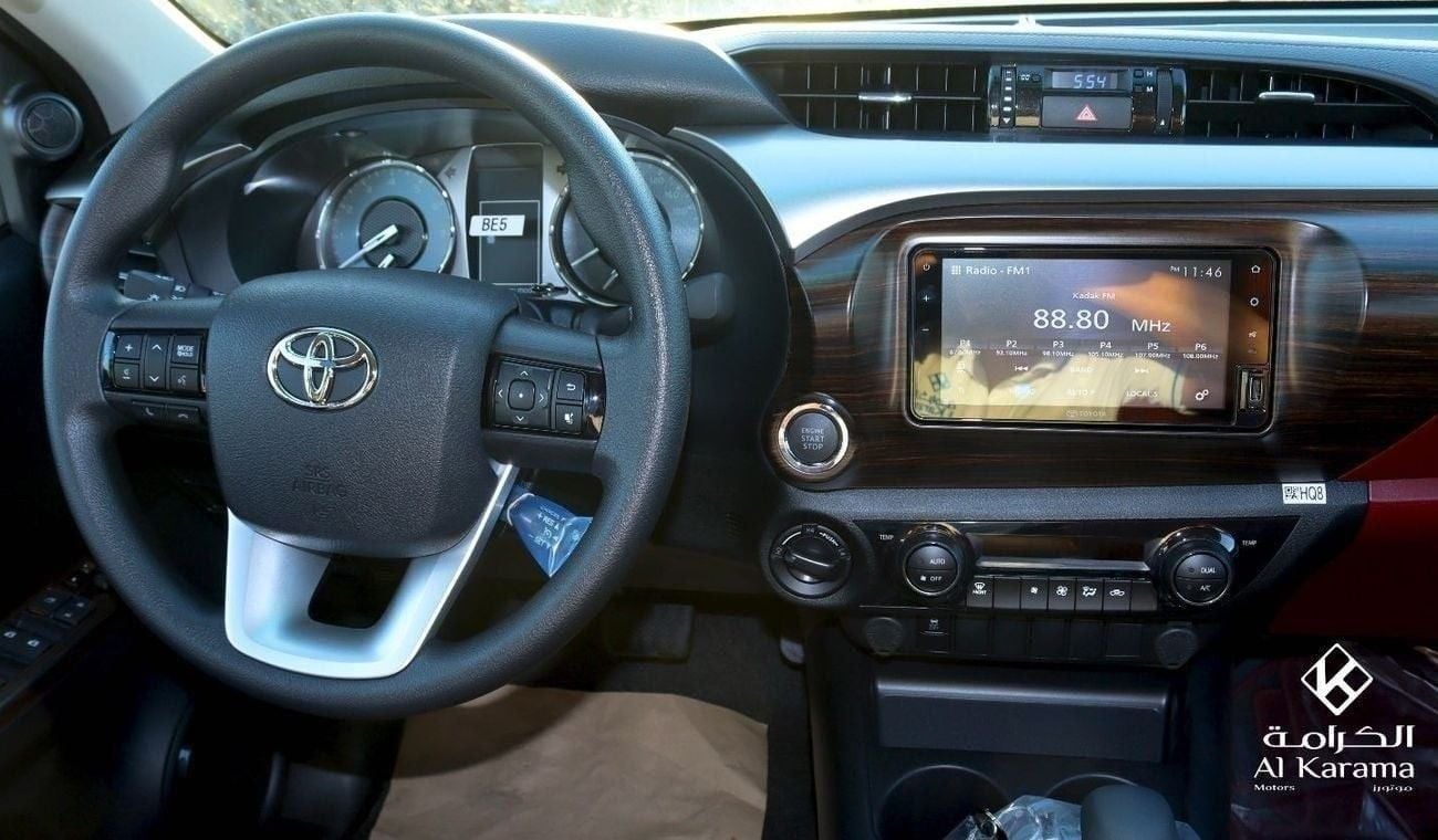 Toyota Hilux 2.7L | SR5 | GCC | | PUSH START | BSM | Bedliner |WOODEN INTERIOR |
