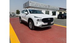 هيونداي سانتا في HYUNDAI SANTAFE 3.5L، V6، NEW SHAPE، MODEL 2021 WHITE WITH BROWN INTERIOR، فقط للتصدير