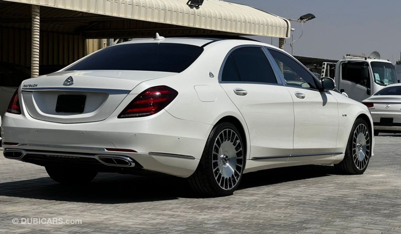 مرسيدس بنز S 550 S550L 2015 محول مايباخ 2020 وارد اليابان اوراق جمارك