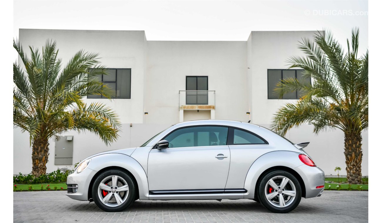 Volkswagen Beetle Agency Warranty and Service Contract! - GCC - AED 1,131 PER MONTH - 0% DOWNPAYMENT