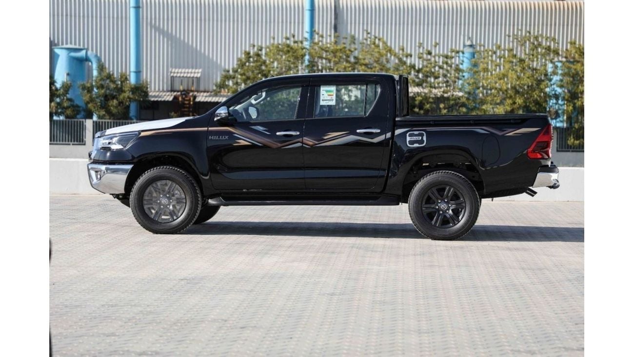 تويوتا هيلوكس تويوتا هايلكس 2024 4x4 DC 2.7 HI - أسود من الداخل أسود | تصدير فقط