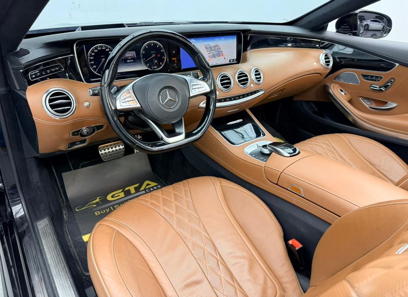 Mercedes Benz S500 2016 Mercedes Benz S500 AMG Cabriolet With S63 Kit, Excellent Condition, GCC