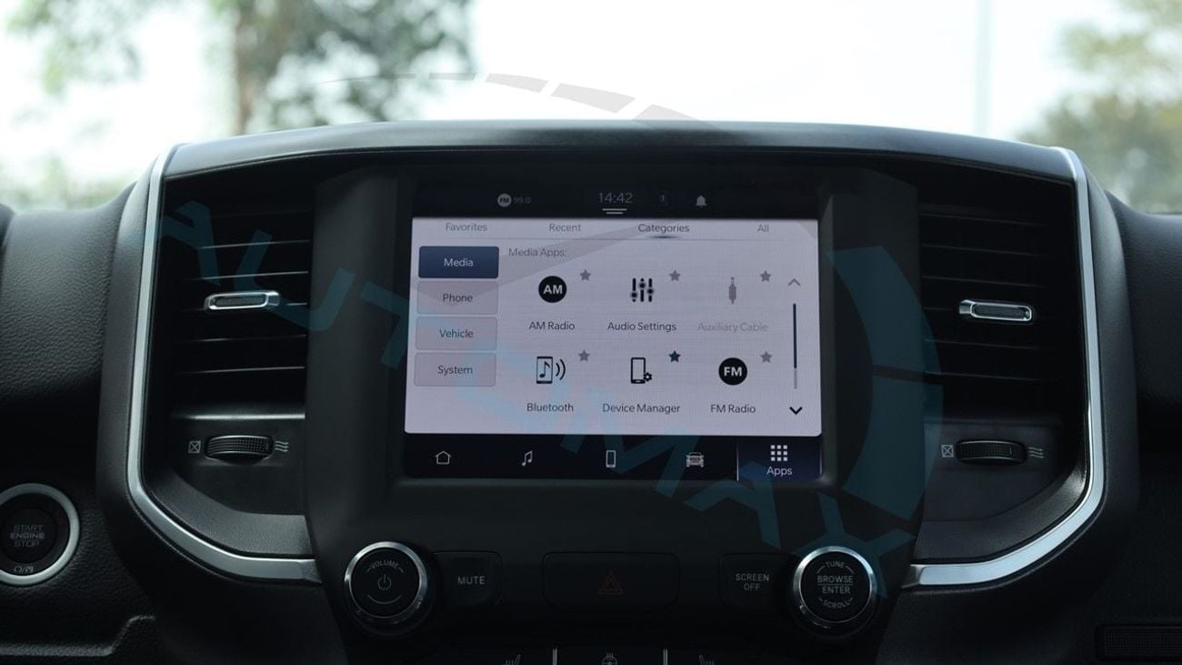 RAM 1500 Bighorn eTorque 3.6L V6 4x4 GCC 0Km With 3 Years Or 100,000 Km Warranty