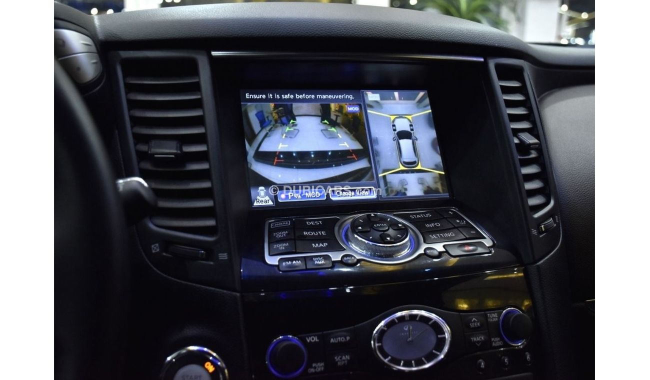 Infiniti QX70 EXCELLENT DEAL for our Infiniti QX70 ( 2014 Model ) in Black Color GCC Specs