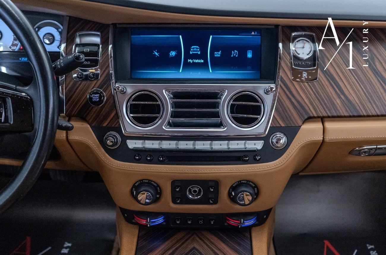 Rolls-Royce Wraith 2015 Rolls Royce Wraith, Converted To 2018 Black Badge, Fully Loaded, Excellent Condition, GCC Spec