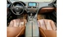 بي أم دبليو 640 2015 BMW 640i Gran Coupe, Warranty, Service History, Low KMs, GCC