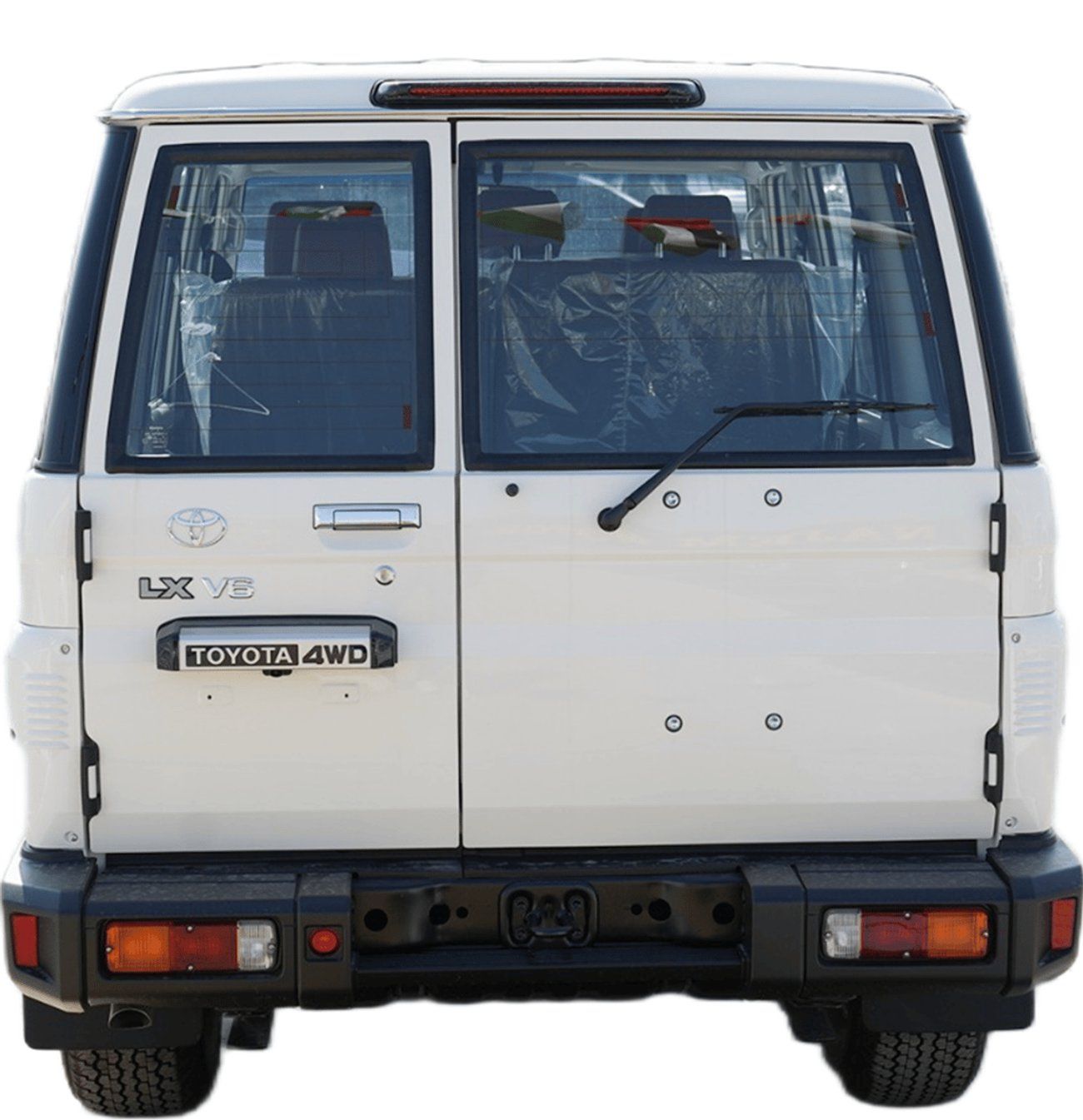 Toyota Land Cruiser 70 LC76 HT ECTNJM001 – 2026 Toyota LC76 5 Doors Hardtop - 4.0L Petrol Auto - White with Tan Interior