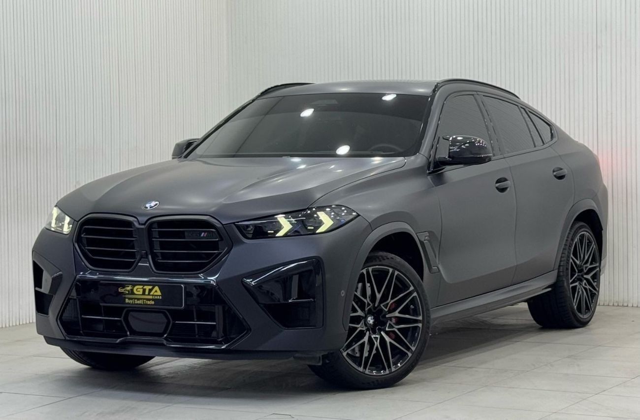 بي أم دبليو X6 M Competition 4.4L 2025 BMW X6M Competition, 5 Years AGMC Agency Warranty + Service Package, Full Serv