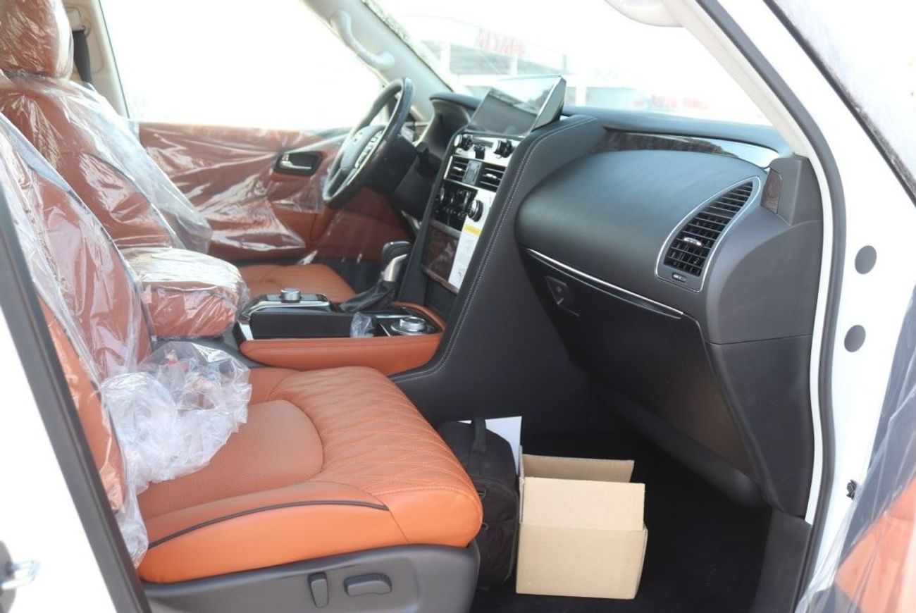 Nissan Patrol 4.0 SE, V6 PLATINUM,LEATHER SEAT, ELECTRIC SEAT, SUNROOF, MONITOR,MODEL 2024