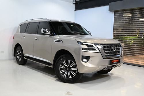 Nissan Patrol SE TITANIUM 2021 Nissan Patrol SE Titanium, Nissan Warranty and Service Pack, Nissan Service History, GCC