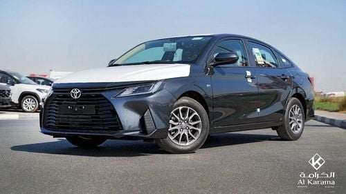 Toyota Yaris Y, 1.3L | 15"Alloy Wheels | Rear Camera | Climate Control | GCC Specs | 22km+/LTR