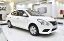 Nissan Sunny EXCELLENT DEAL for our Nissan Sunny ( 2022 Model ) in White Color GCC Specs
