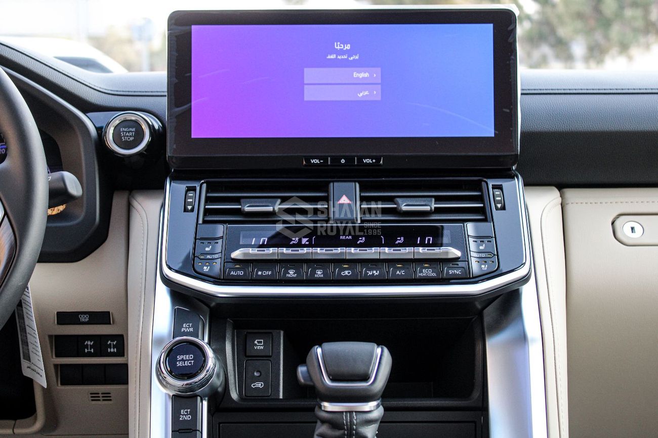 تويوتا لاند كروزر LHD LC300 4.0L PETROL V6 VX-V FULL OPTION WITH RADAR 4WD AT 7S 2025MY