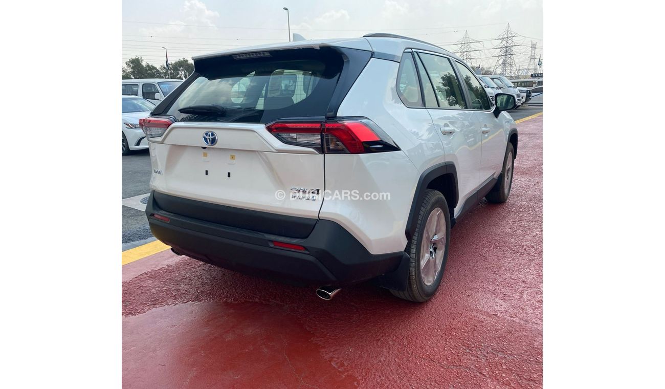 Toyota RAV4 TOYOTA RAV 4 Hybrid 2.5L SUV AWD MODEL 2021 White Color