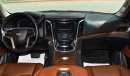 Cadillac Escalade Platinum BLACK EDITION 2015 GCC LOW KILOMETER PERFECT CONDITION