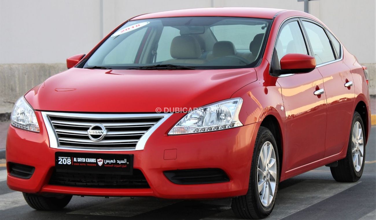 Nissan Sentra Nissan Sentra 2018 GCC No. 2 in excellent condition without accidents, very clean from inside and ou
