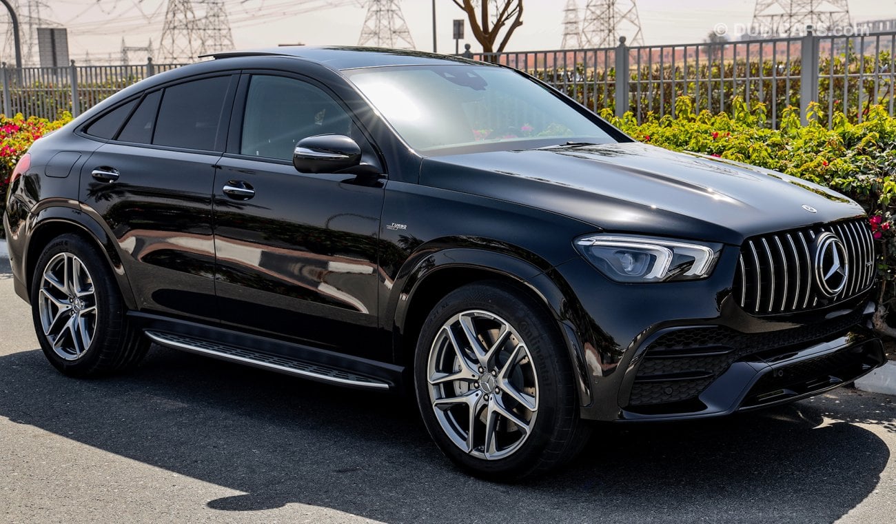 مرسيدس بنز GLE 53 2021 AMG Coupe 3.0L Turbo V6 GCC 0km, w/ 2 Yrs Ultd Milg warranty and 3 Yrs or