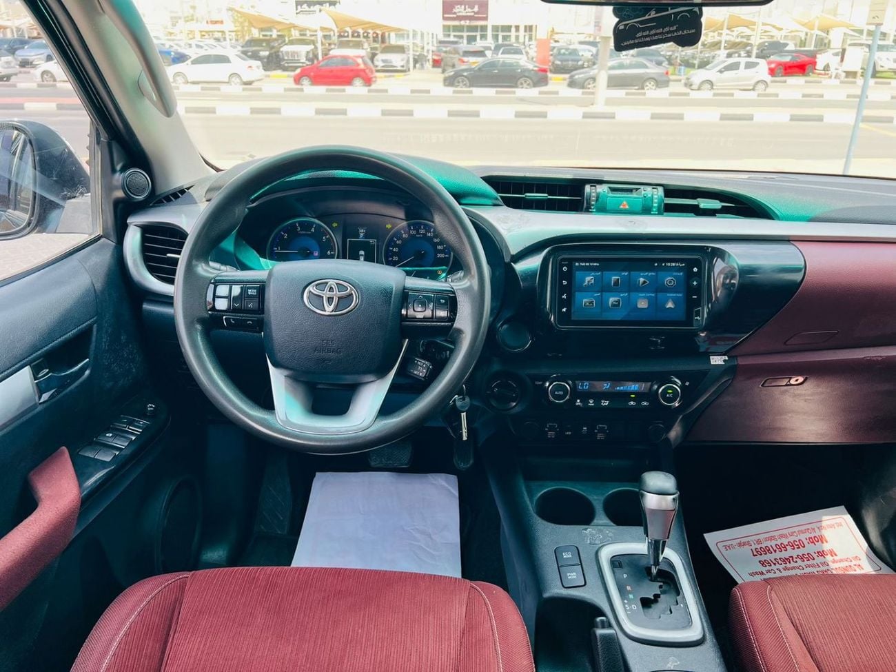 تويوتا هيلوكس GLX LHD 2.4L 4 Cyl diesel engine Automatic Gear 4WD Utility Pickup Truck 5 Seats 4 Doors