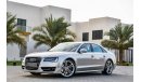 Audi S8 2 Years Warranty - Audi S8 4.0L V8 - 2014 -  AED 3,113 per month - 0% Downpayment