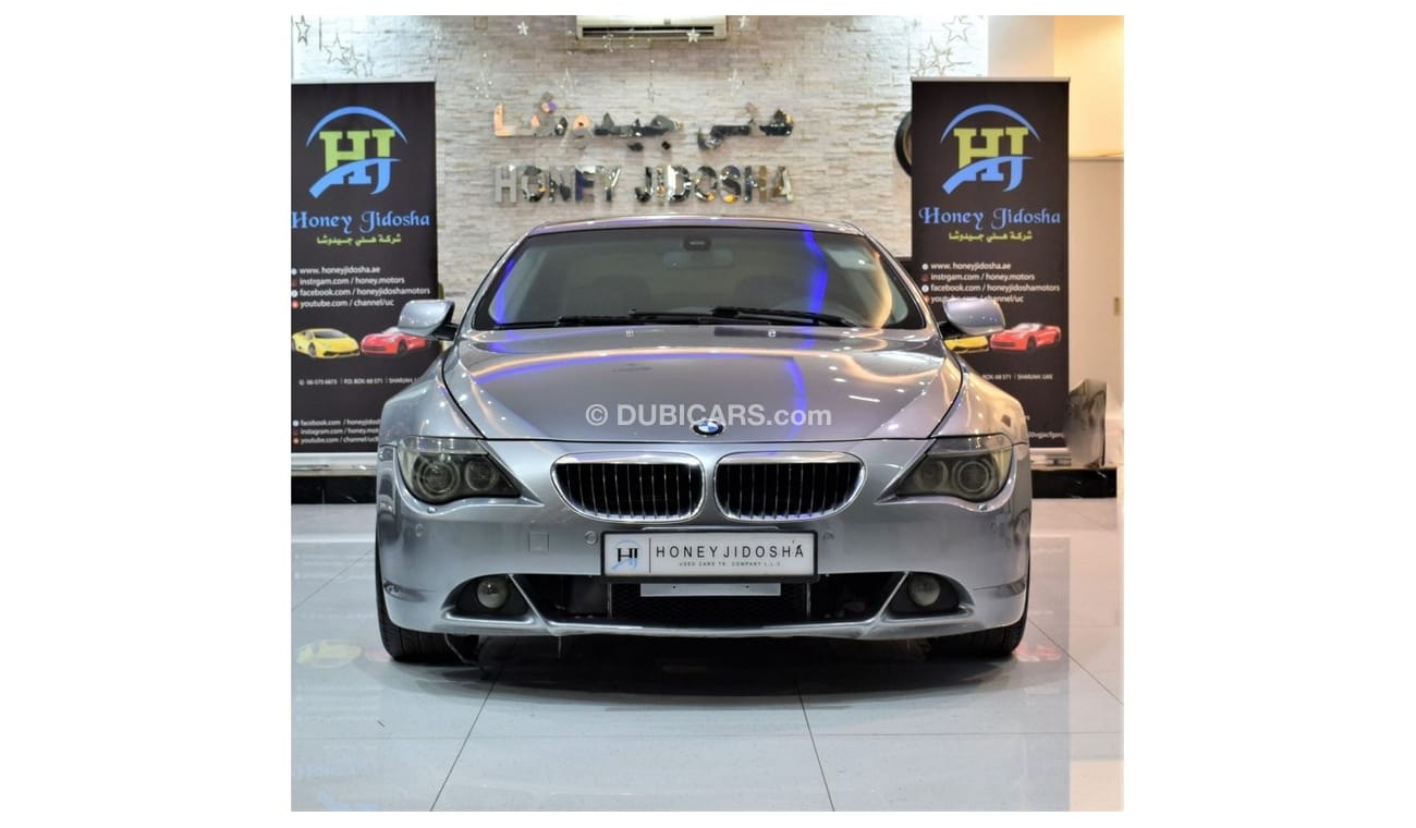 BMW 645 EXCELLENT DEAL for our BMW 645Ci 2005 Model!! in Grey Color! Japanese Specs