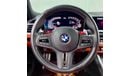 بي أم دبليو M3 2022 BMW M3 Competition, FEB 2027 BMW Warranty + Service Contract, GCC
