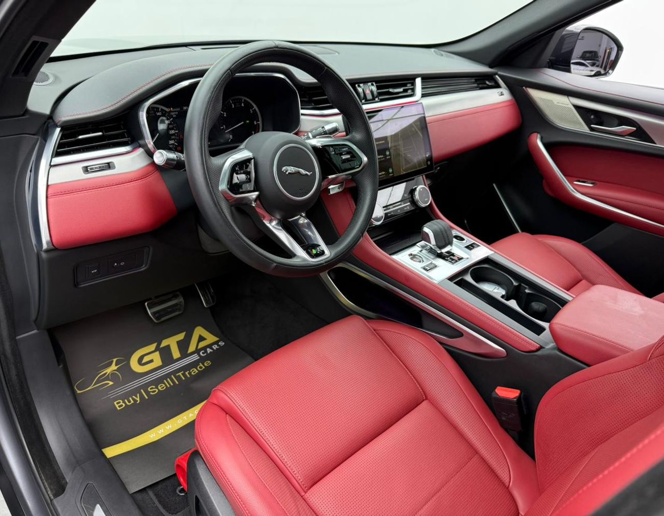 Jaguar F Pace 2022 Jaguar F-Pace P250 R-Dynamic, 2027 Jaguar Warranty + Service Pack, Low Km, Fully Loaded, GCC