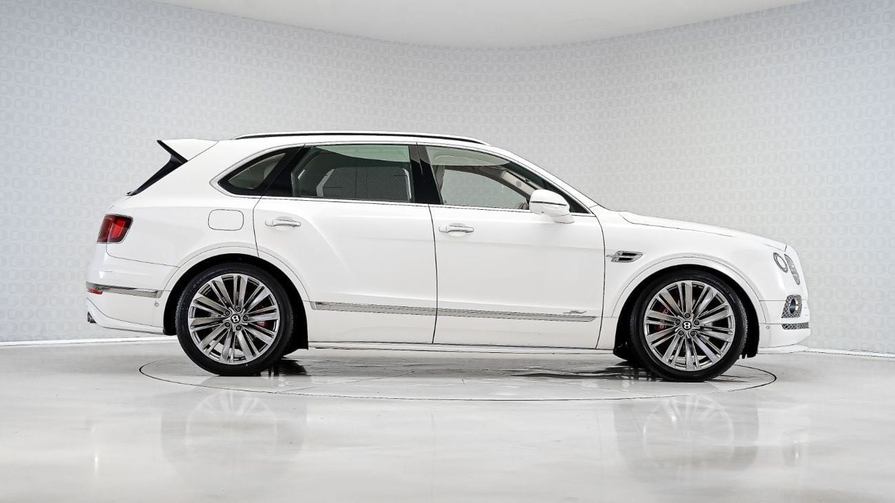 Bentley Bentayga Speed W12 | AED 6,638 PM | Up to 3 Years Warranty | GCC