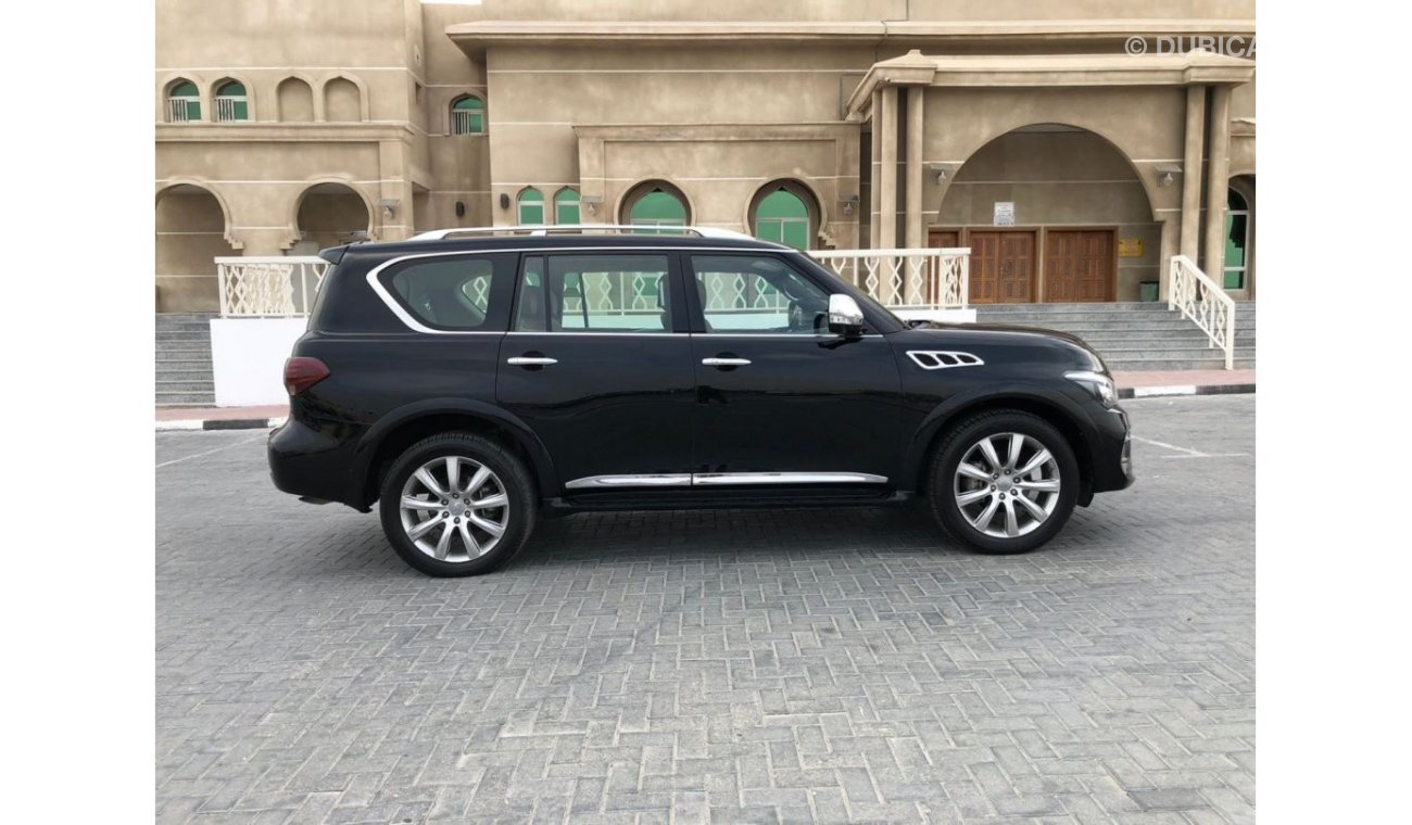 إنفينيتي QX56 مواصفات خليجي رادار شكل 2017