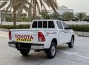 Toyota Hilux GL Toyota Hilux 2022MODEL 2.7 petrol 4 cylinder 4x4 Double cab Colour white interior Red Transmissio