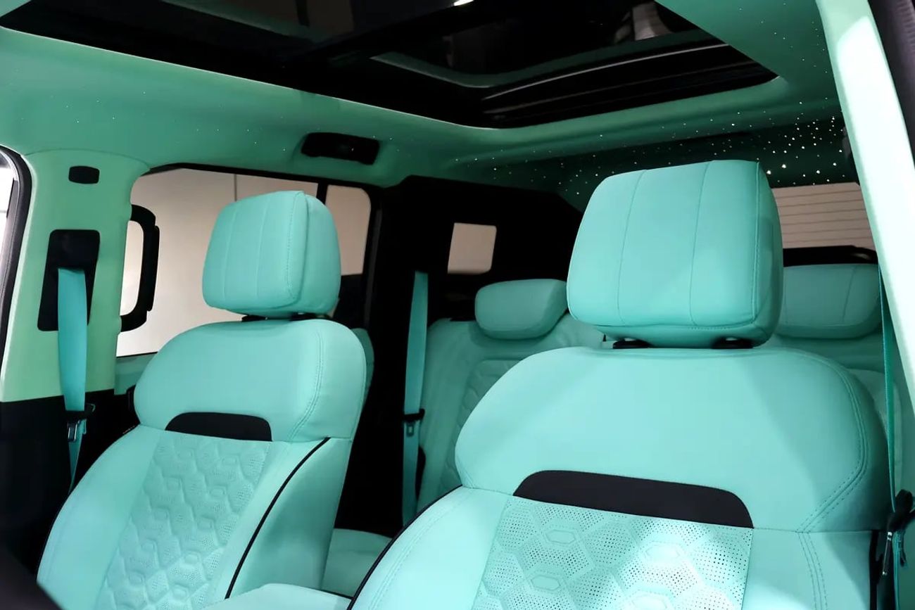 جيتور T2 !! || Defender Body Kit || 5 years Warranty || star roof || Interior Tiffany Blue