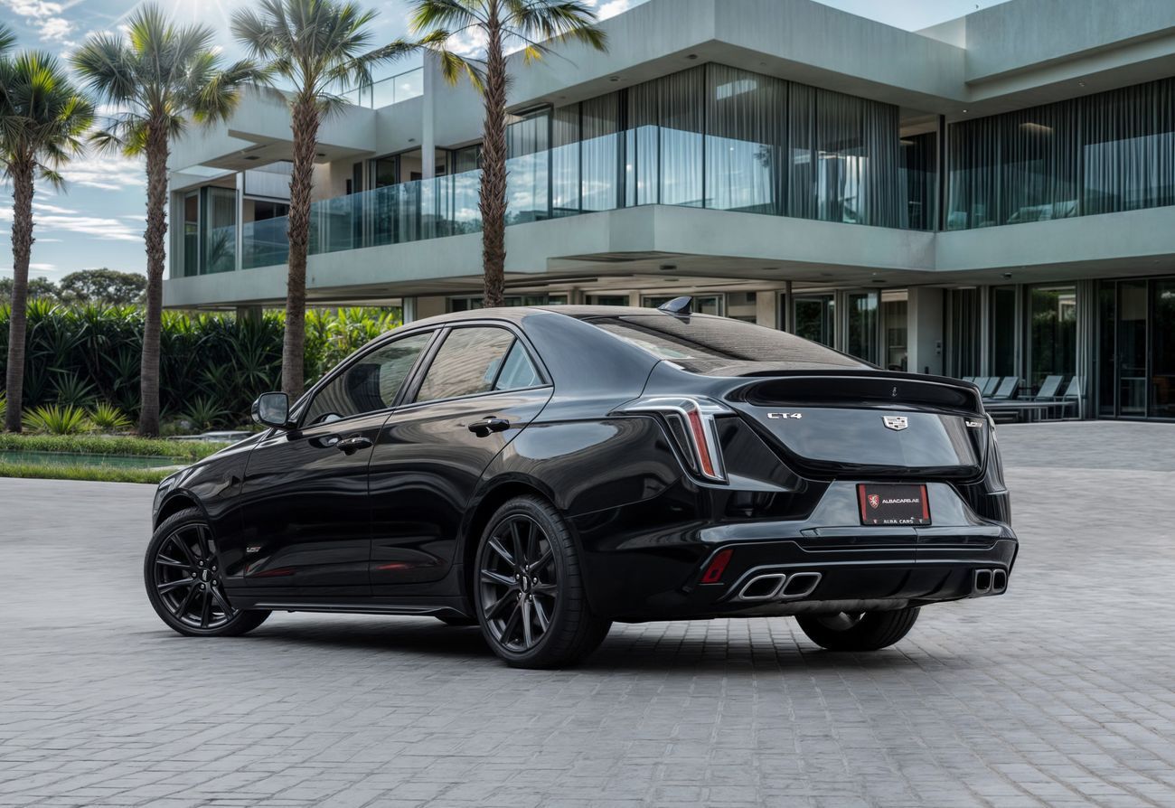 كاديلاك CT4 CT4-V | 2,253 P.M | 0% Downpayment | Cadillac CT4-V|Cadillac Warranty | Ramadan Offer!