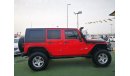 Jeep Wrangler Jeep wrangler unlimited Sahara 2010 GCC