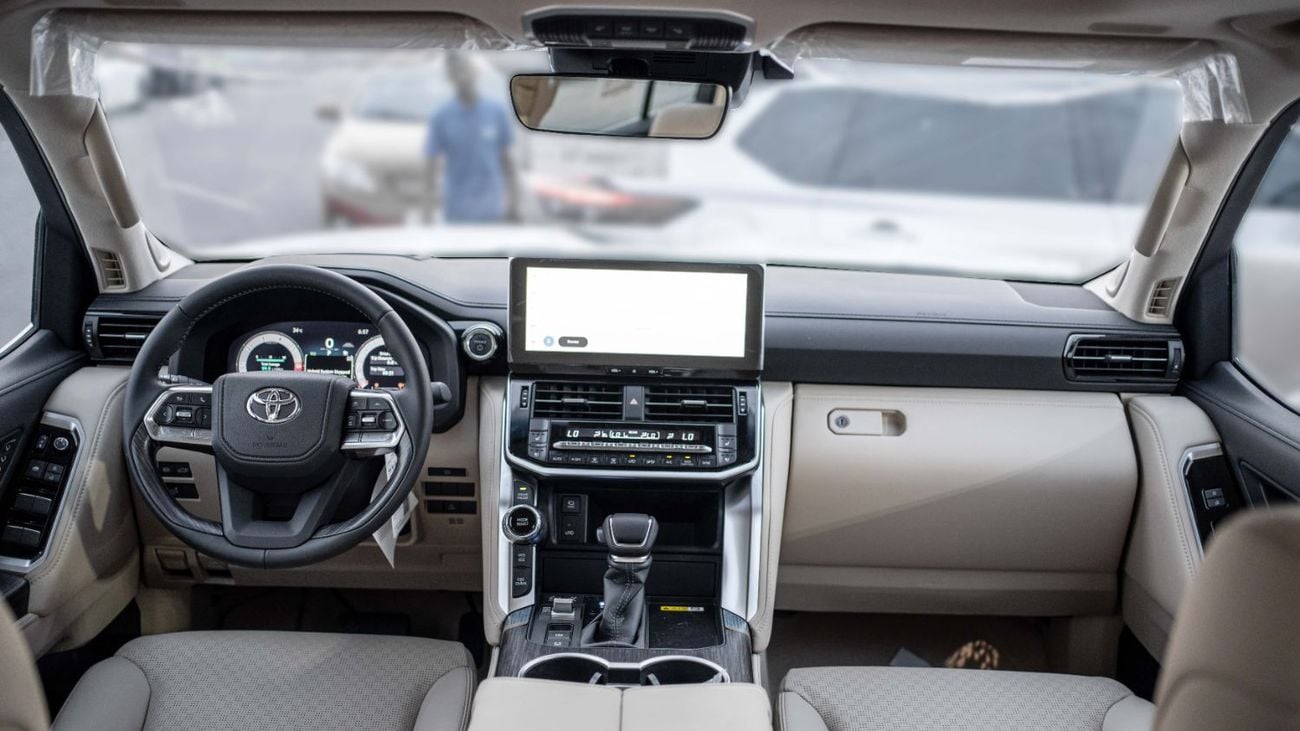 تويوتا لاند كروزر 2026 Toyota Land Cruiser 300 VXR 3.5L AT Hybrid (Bronze-Beige)