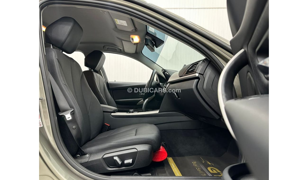 BMW 318i Std 2017 BMW 318i, Warranty, Sep 2025 BMW Service Contract, Low Kms, GCC