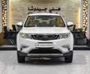 Geely Emgrand X7 Sport FLAGSHIP EXCELLENT DEAL for our Geely Emgrand X7 Sport ( 2020 Model ) in White Color GCC Specs