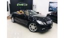 Mercedes-Benz E 350 CONVERTIBLE - 2013 - ONE YEAR WARRANTY - ( 1,100 AED PER MONTH )