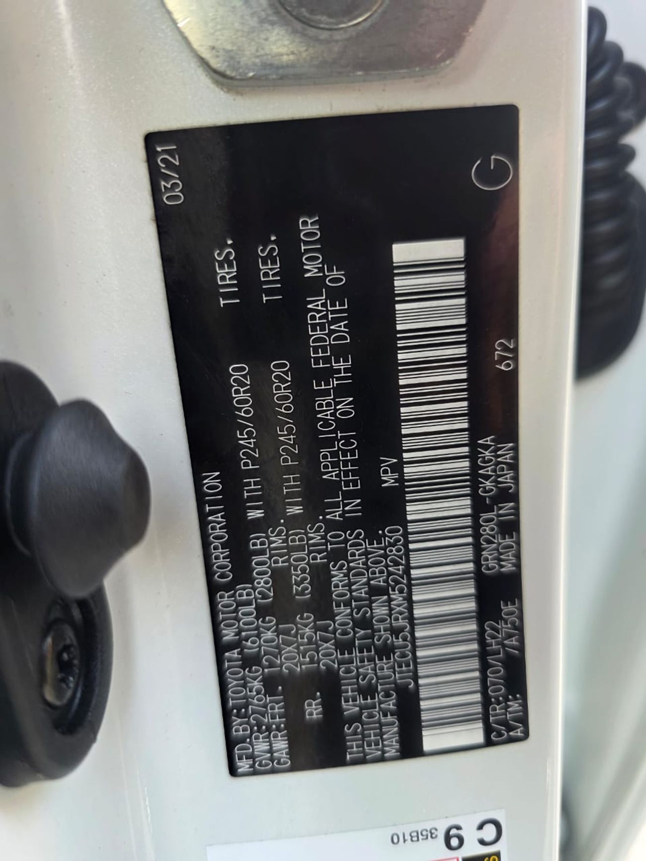 Toyota 4Runner Limited Black Edition Sunroof , Push button and Parking sersors