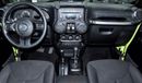 Jeep Wrangler EXCELLENT DEAL for our Jeep Wrangler SPORT ( 2017 Model ) in Green Color GCC Specs