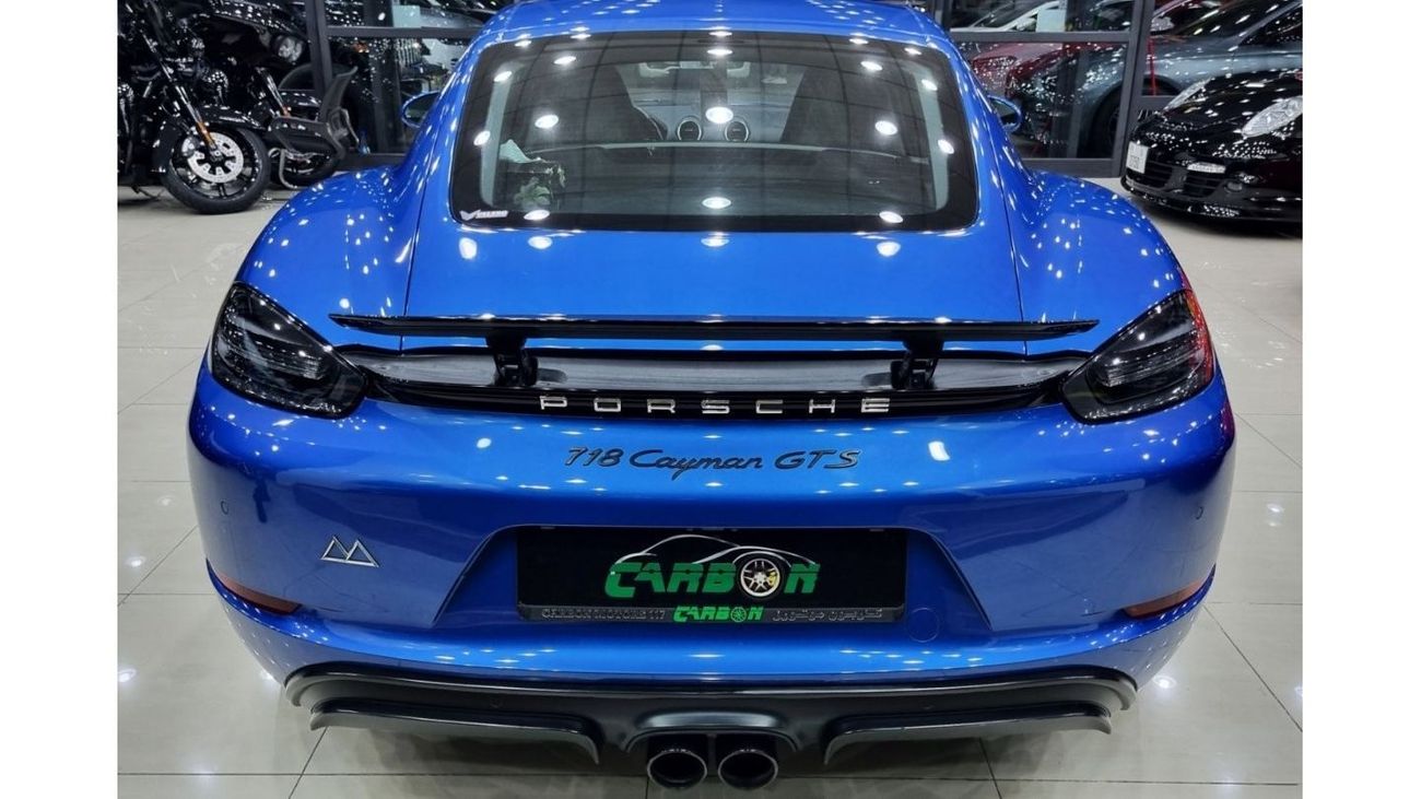 بورش كايمان 718 GTS 2.5L PORSCHE 718 CAYMAN GTS 2018 GCC FULL SERVICE HISTORY FROM PORSCHE FOR 275K AED