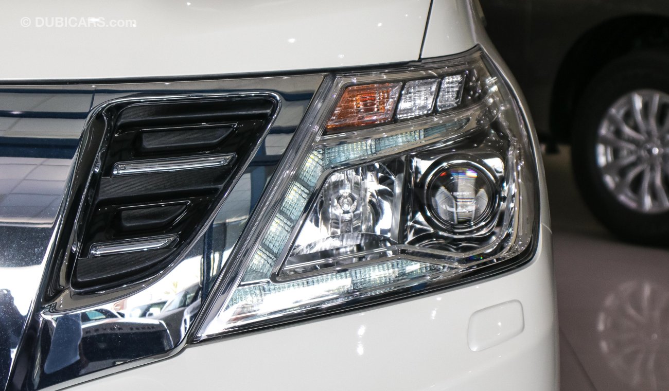 Nissan Patrol Titanium LE V8  400 HP Upgraded to Platinum Alloys