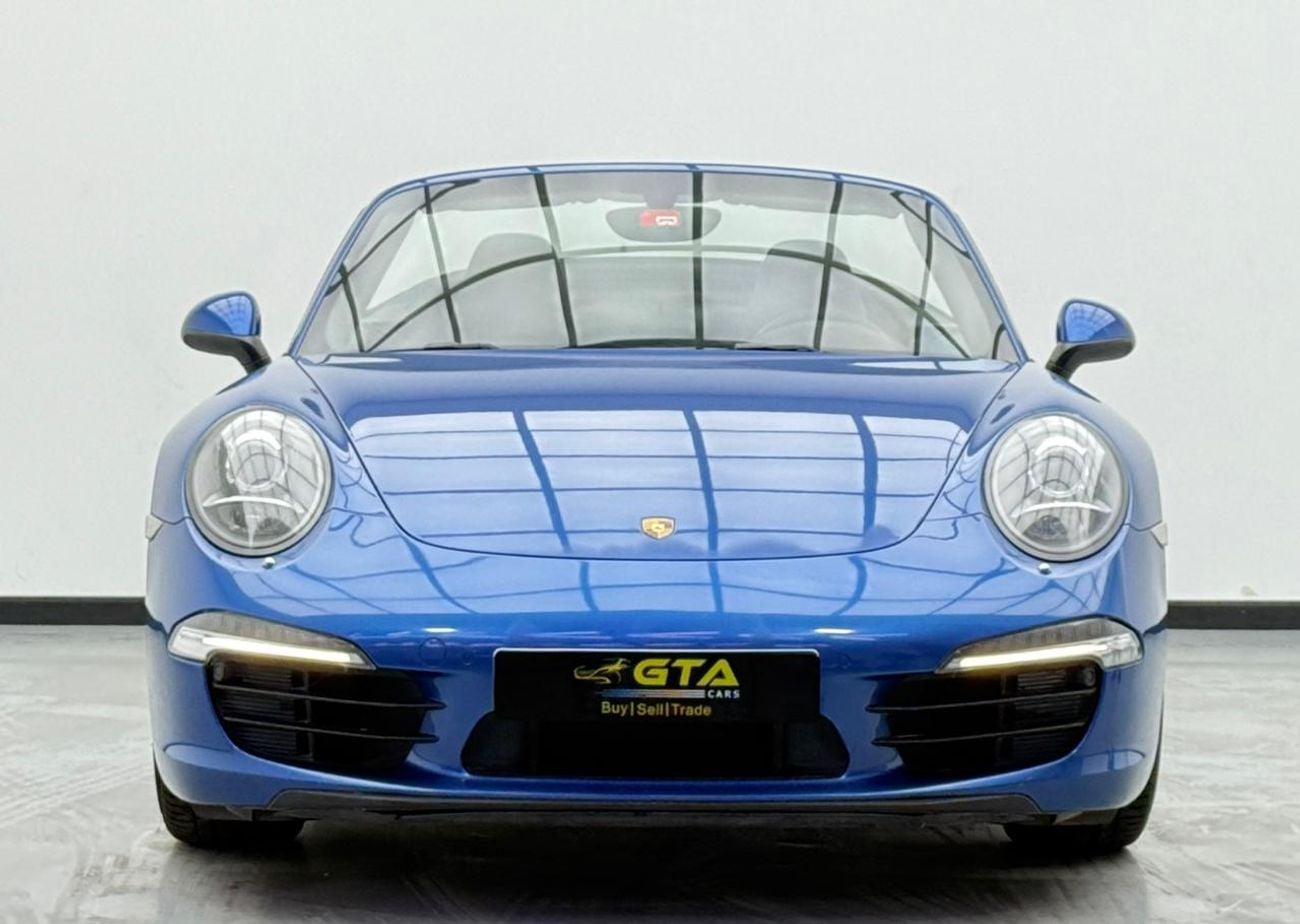Porsche 911 Carrera 3.4L Convertible 2015 Porsche 911 Carrera, Service History, Excellent Condition, GCC