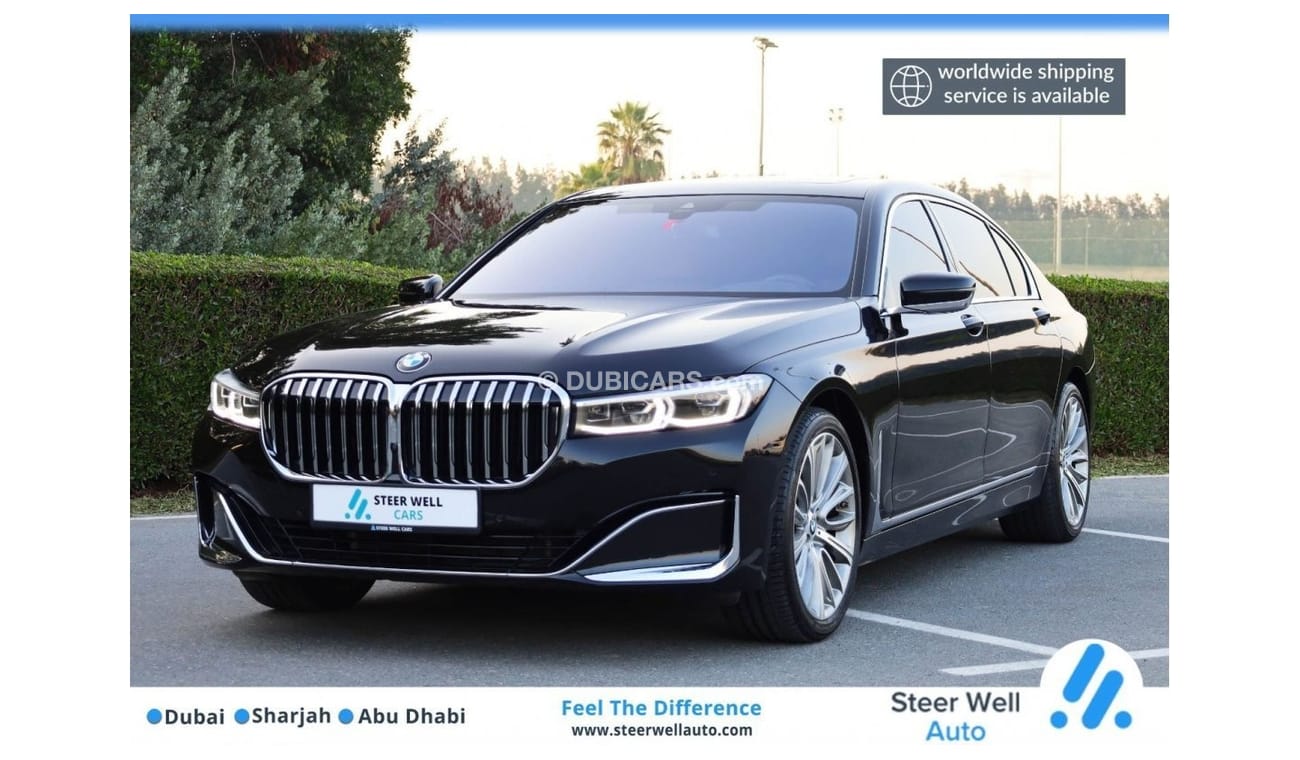 BMW 730Li Std 7Series 730Li | Rear Entertainment | Under Warranty | GCC Specs